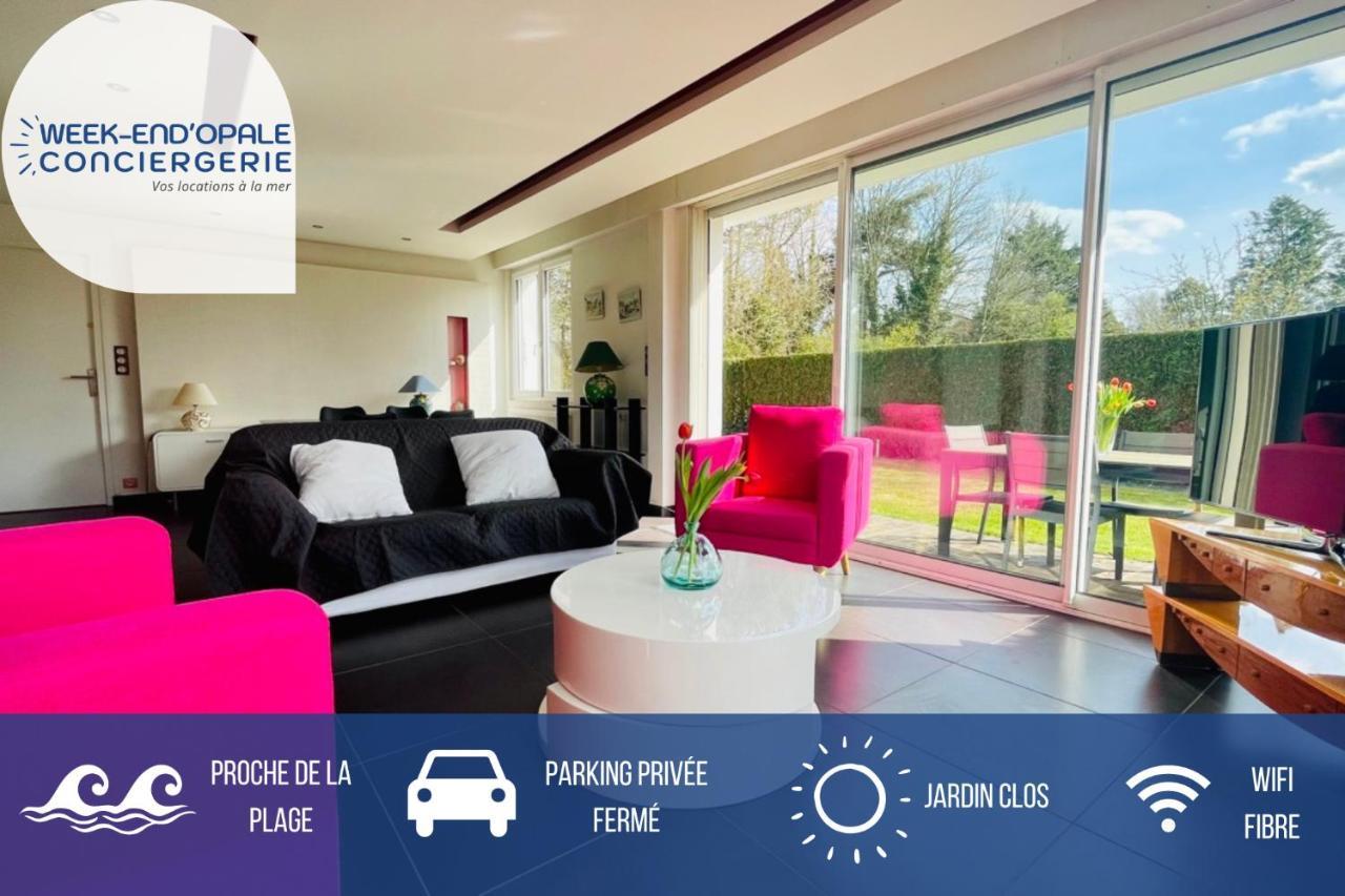 Villa Avec Jardin Aux Portes Du Touquet Paris-Plage Cucq Bagian luar foto